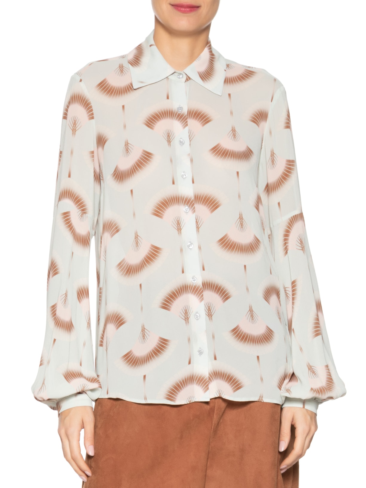 Camisa Feminina Sunny Day Verde Carol Bassi