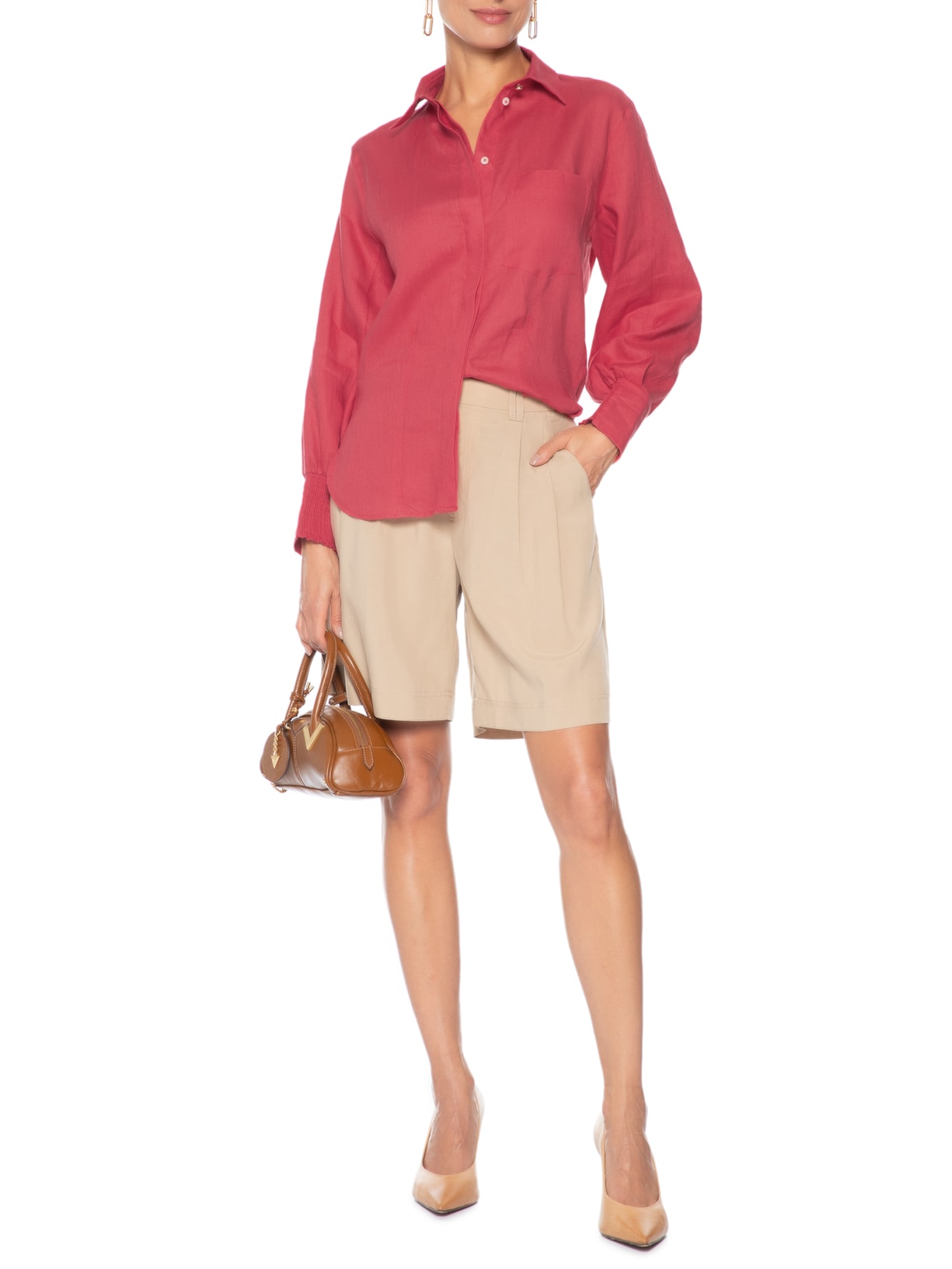 Camisa Feminina Suzana Rosa Le Lis
