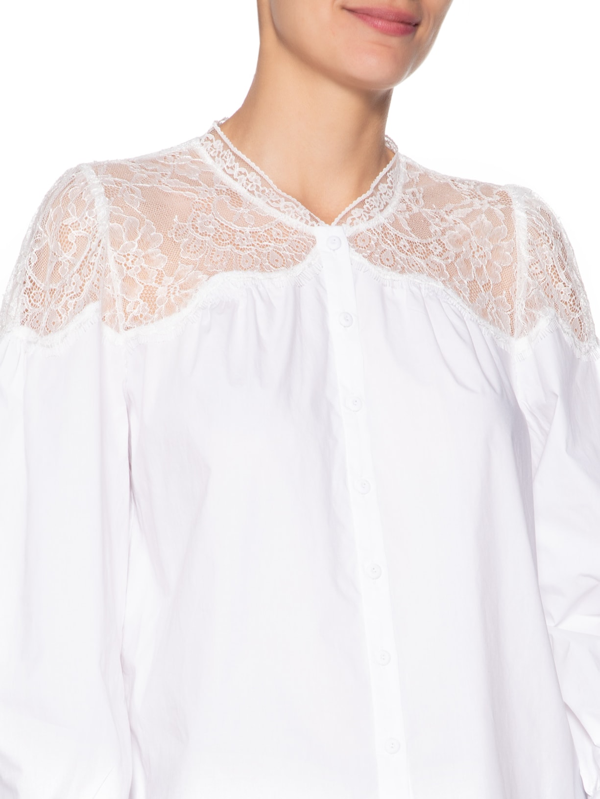 Camisa Feminina Thalita Branco Le Lis