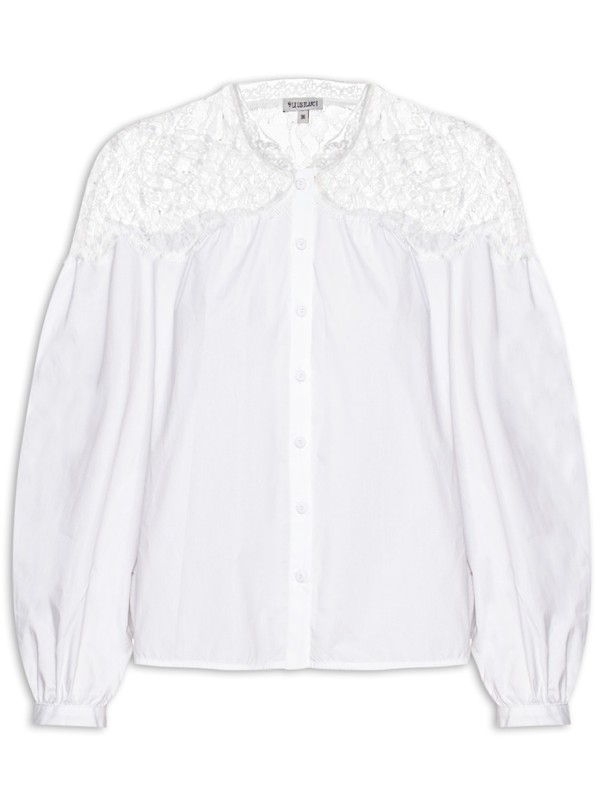 Camisa Feminina Thalita - Branco