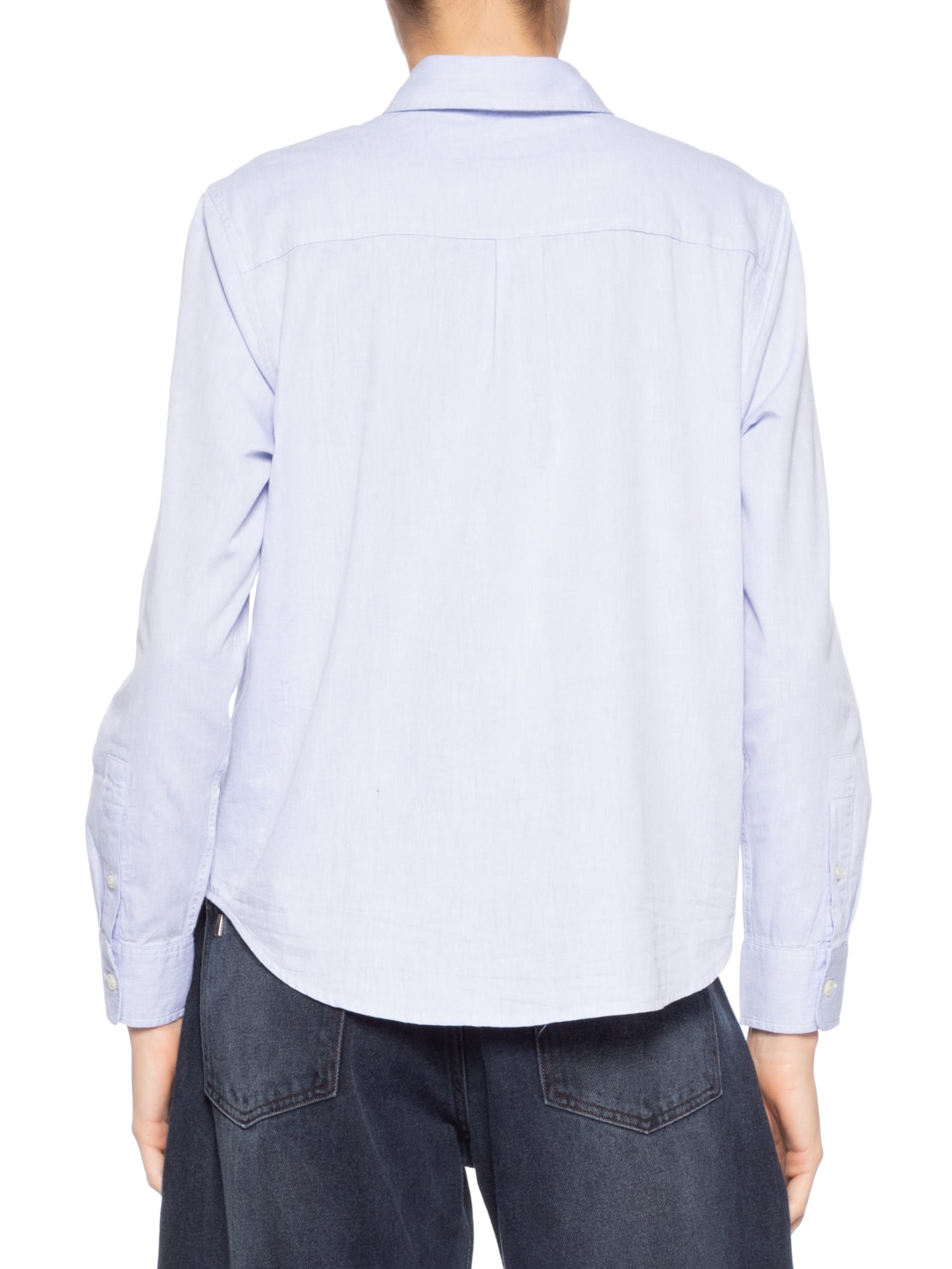 Camisa Feminina The Classic Bw Shirt Azul Levi's