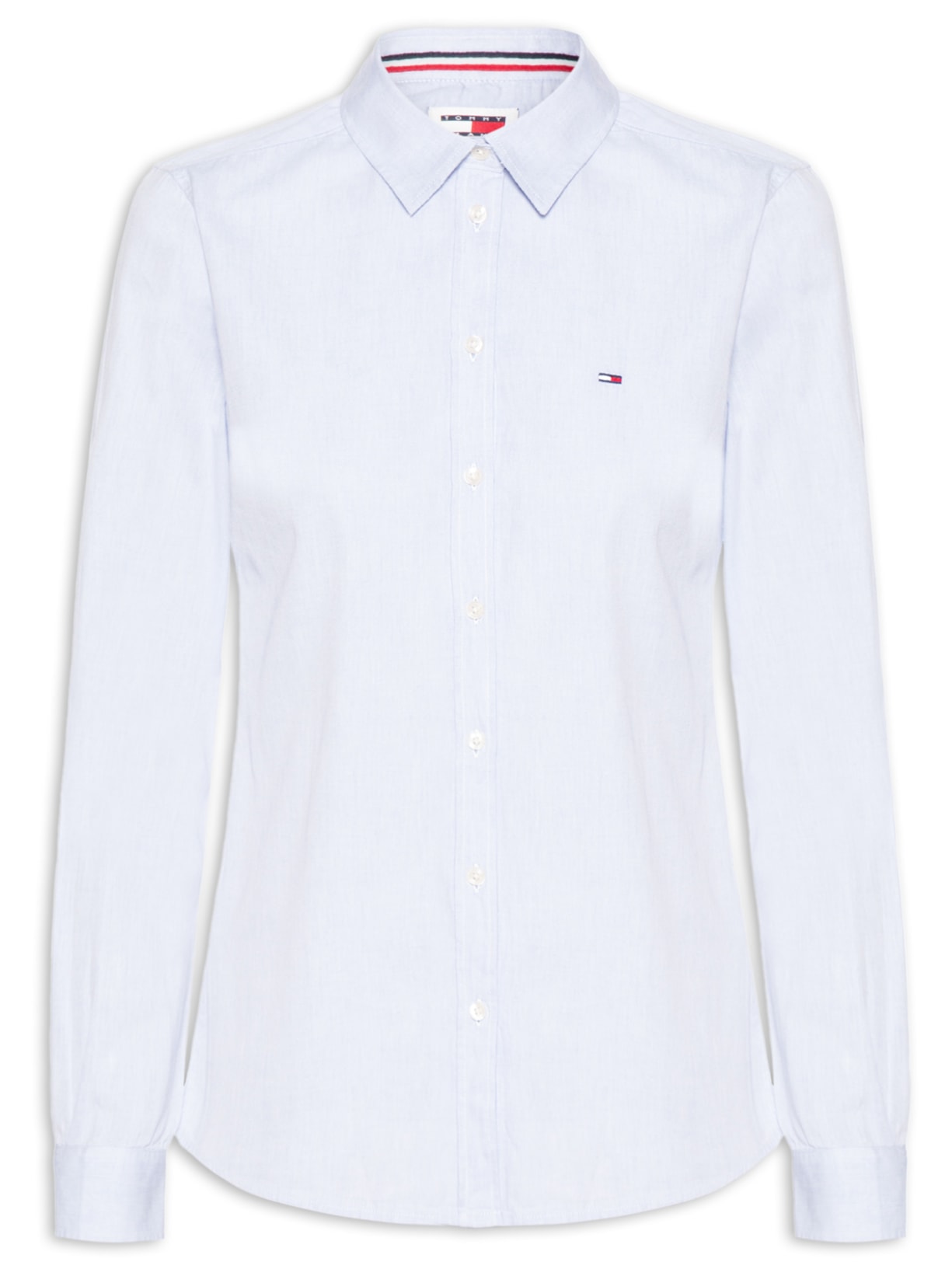 Camisa Feminina Tjw Original Shirt Azul Tommy Jeans