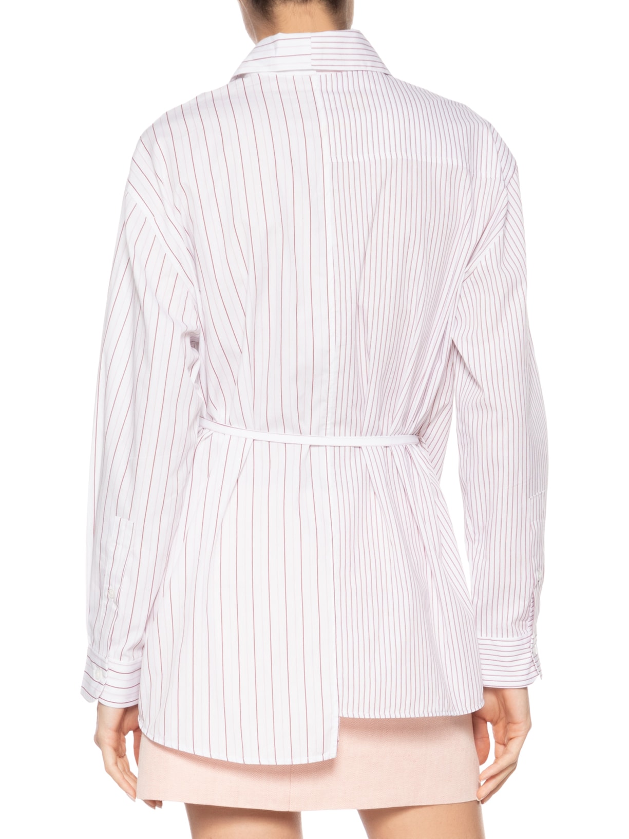 Camisa Feminina Tricoline Amarração Branco Animale