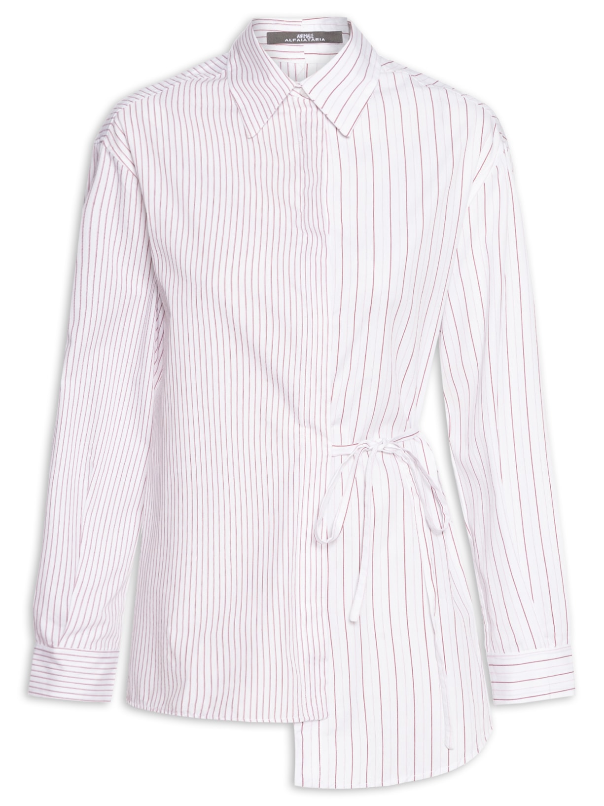 Camisa Feminina Tricoline Amarração - Branco