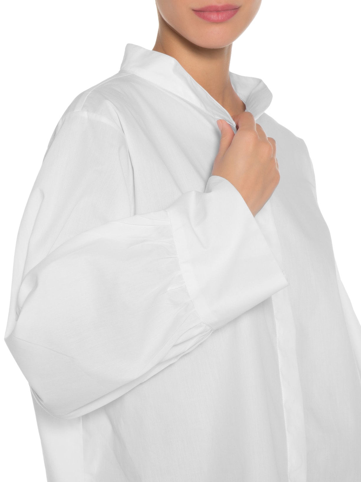 Camisa Feminina Tricoline Branco '2Essential