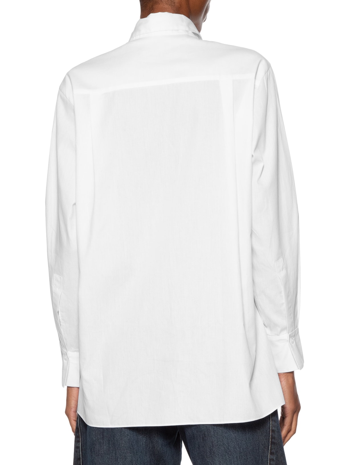 Camisa Feminina Tricoline Essential -Branco Animale