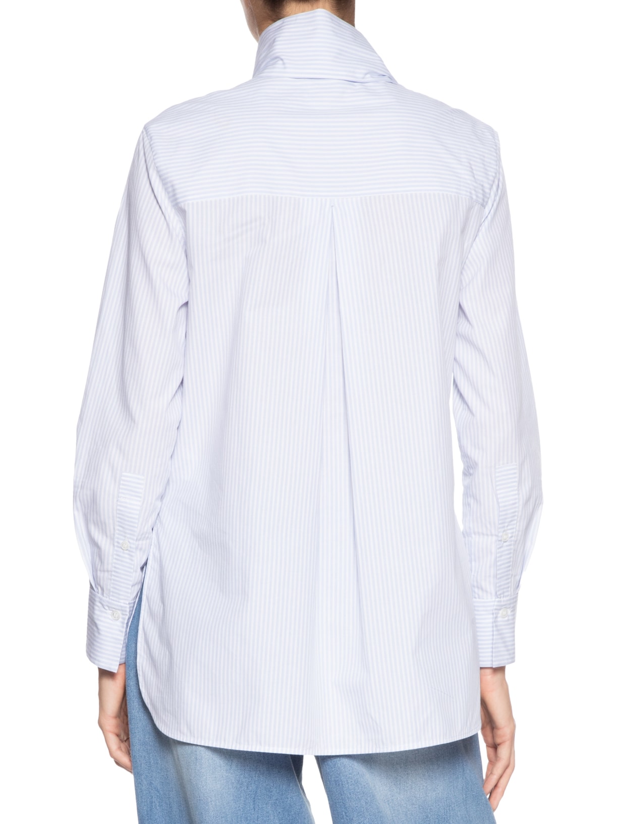 Camisa Feminina Tricoline Laço Azul Animale