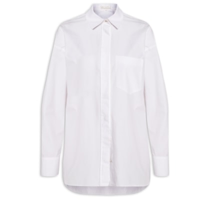Camisa Feminina Tricoline Tech Ana - Branco
