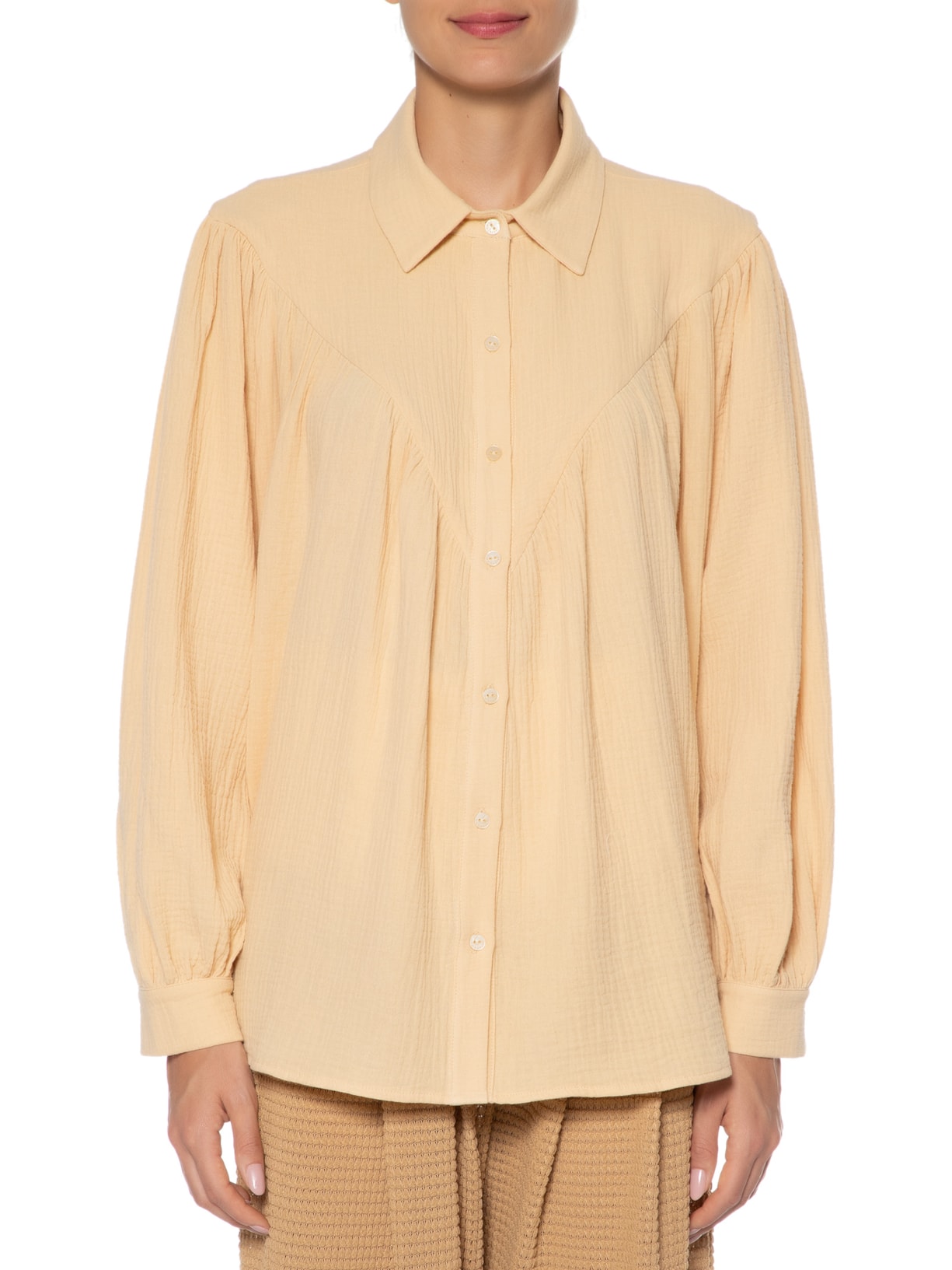 Camisa Feminina Ulexita Amarelo A.niemeyer