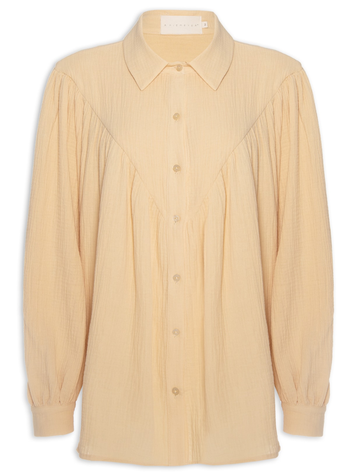 Camisa Feminina Ulexita Amarelo A.niemeyer