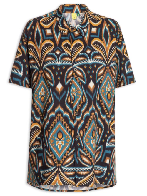 Camisa Feminina Uni Alba - Azul