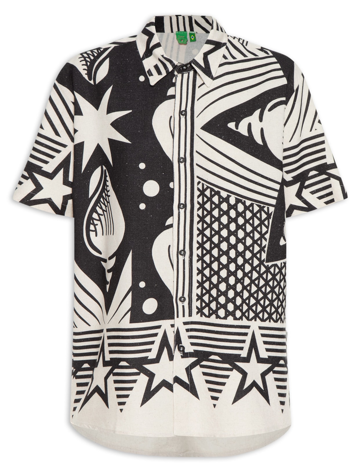 Camisa Feminina Uni Estrela Búzios - Preto