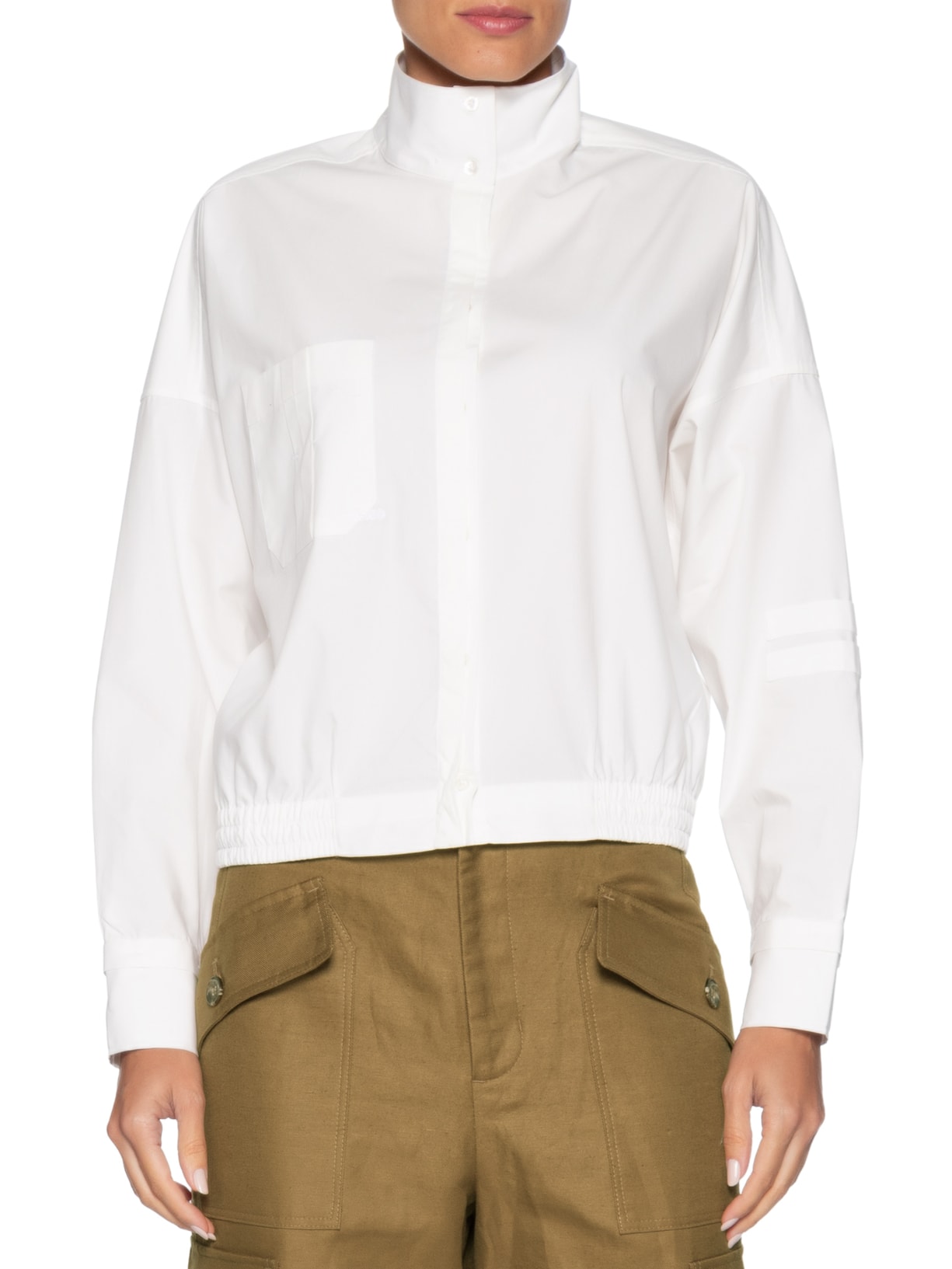 Camisa Feminina Update Branco Francesca