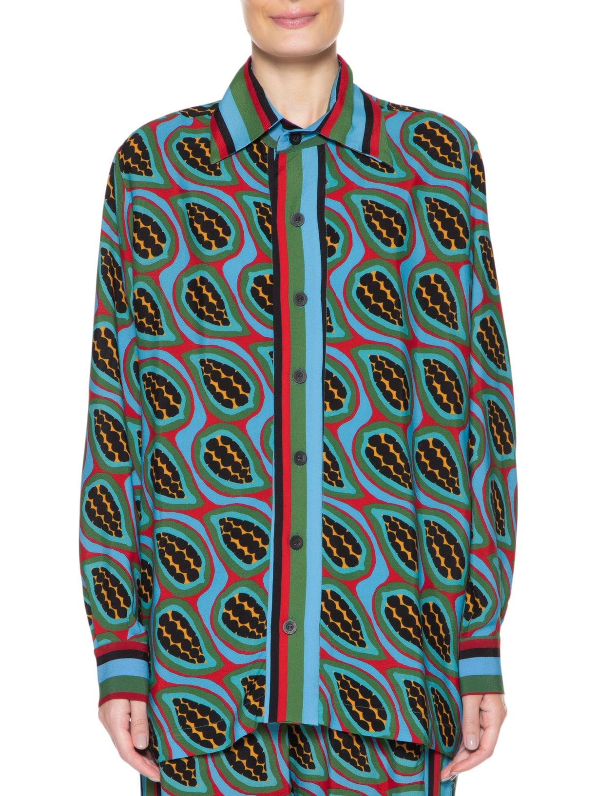 Camisa Feminina Urucum Azul Farm