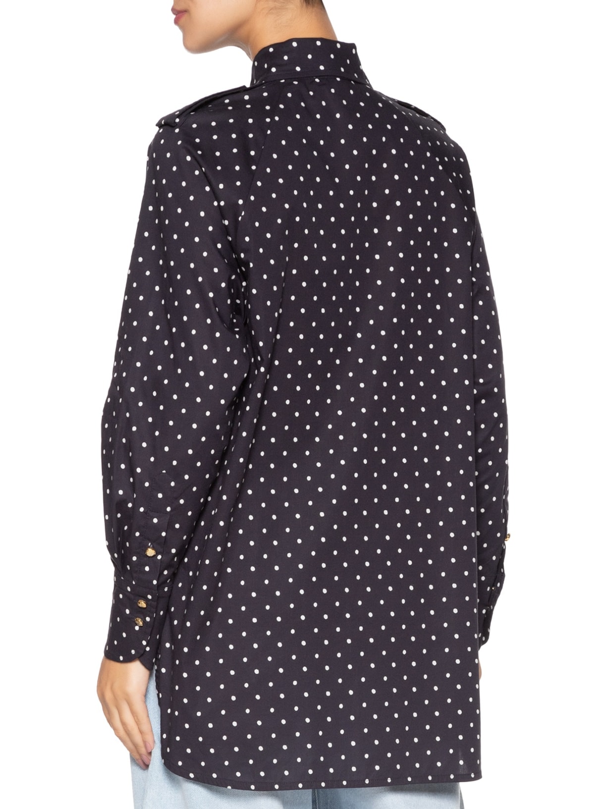 Camisa Feminina Verena Azul Carol Bassi