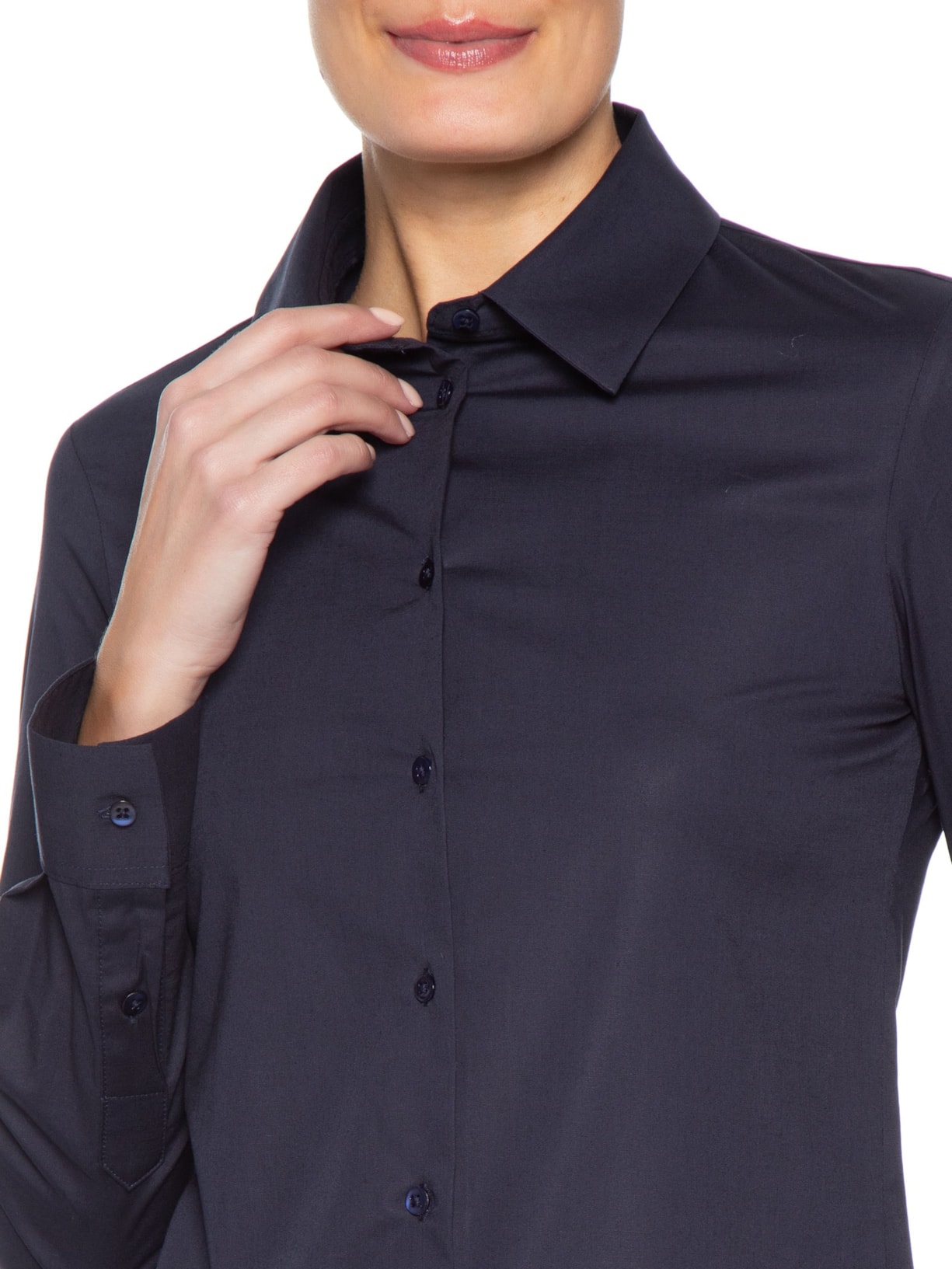Camisa Feminina Verônica Azul Le Lis