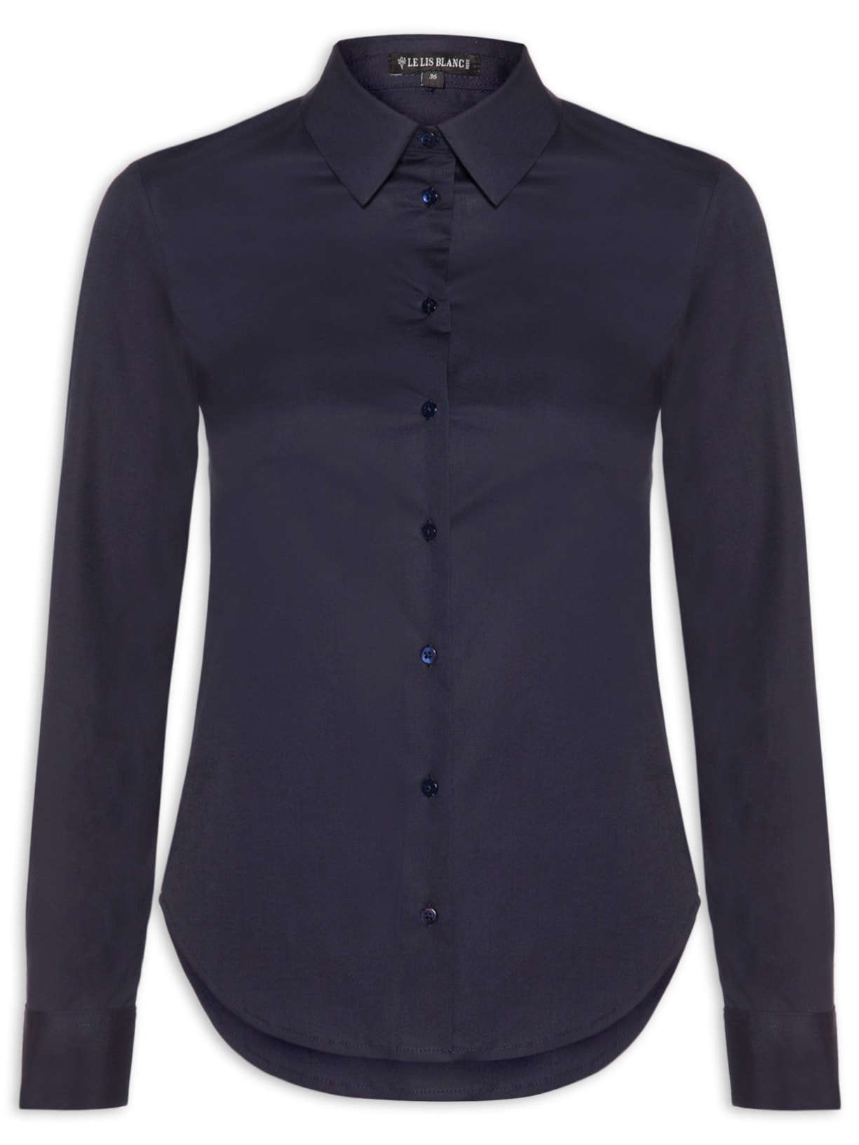 Camisa Feminina Verônica Azul Le Lis