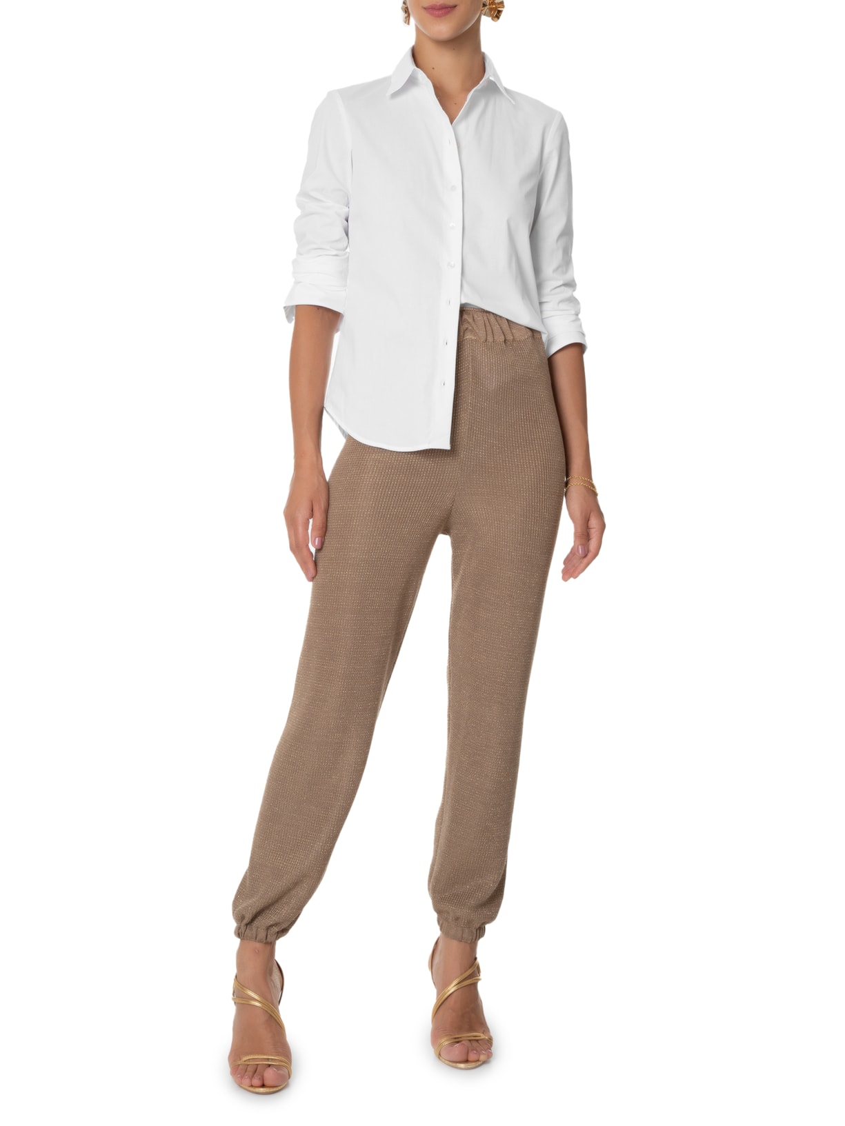 Camisa Feminina Verônica Branco Le Lis