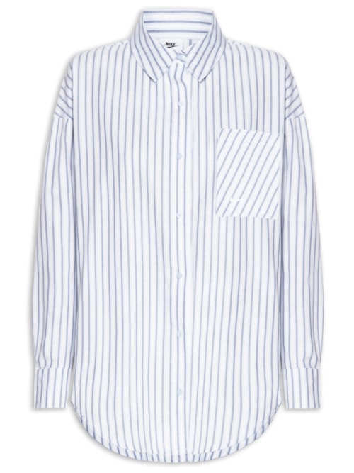Camisa Feminina W Nsw Ofln - Azul