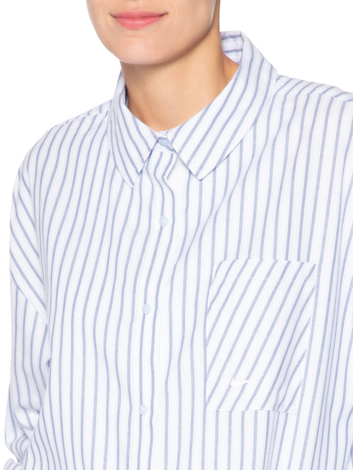 Camisa Feminina W Nsw Ofln Azul Nike