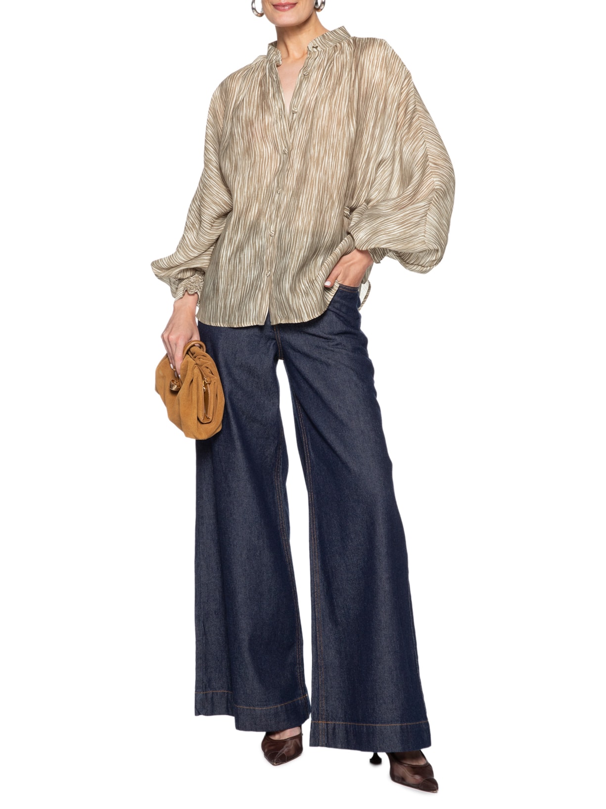 Camisa Feminina Yanna – Bege Le Lis