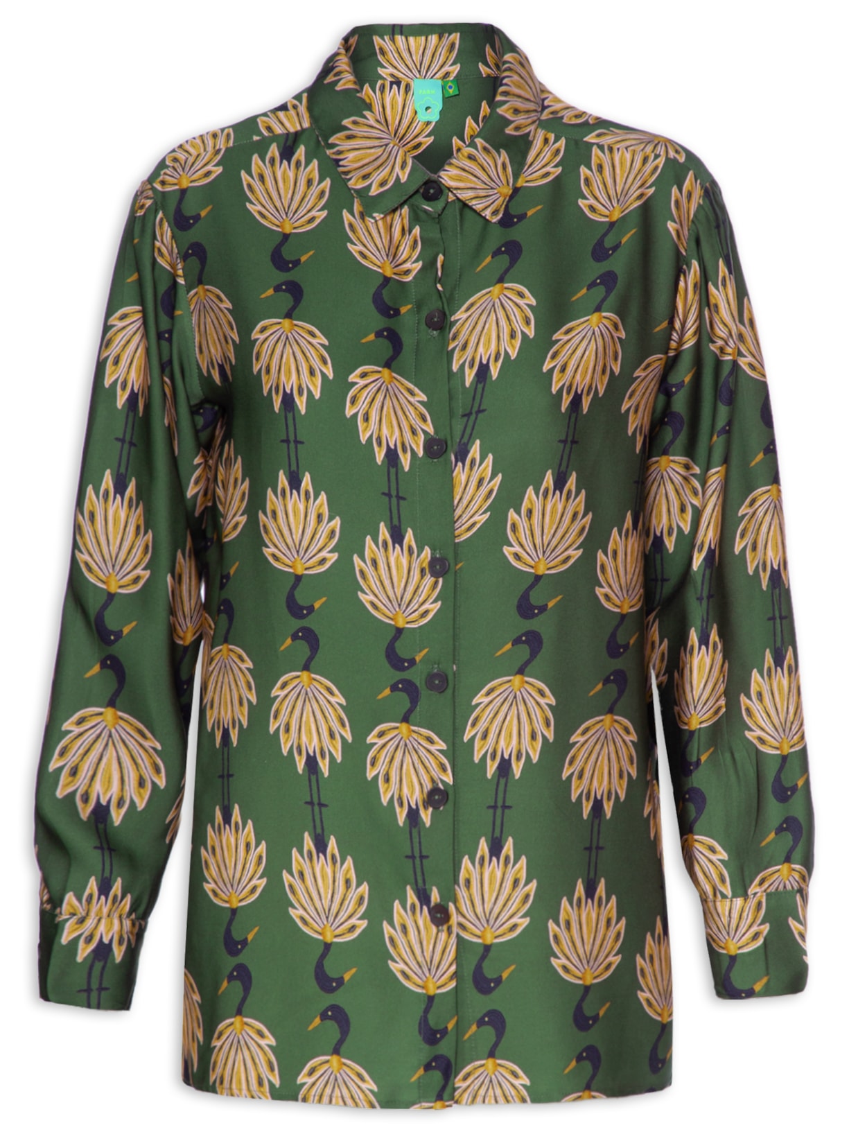 Camisa Feminina Zili - Verde