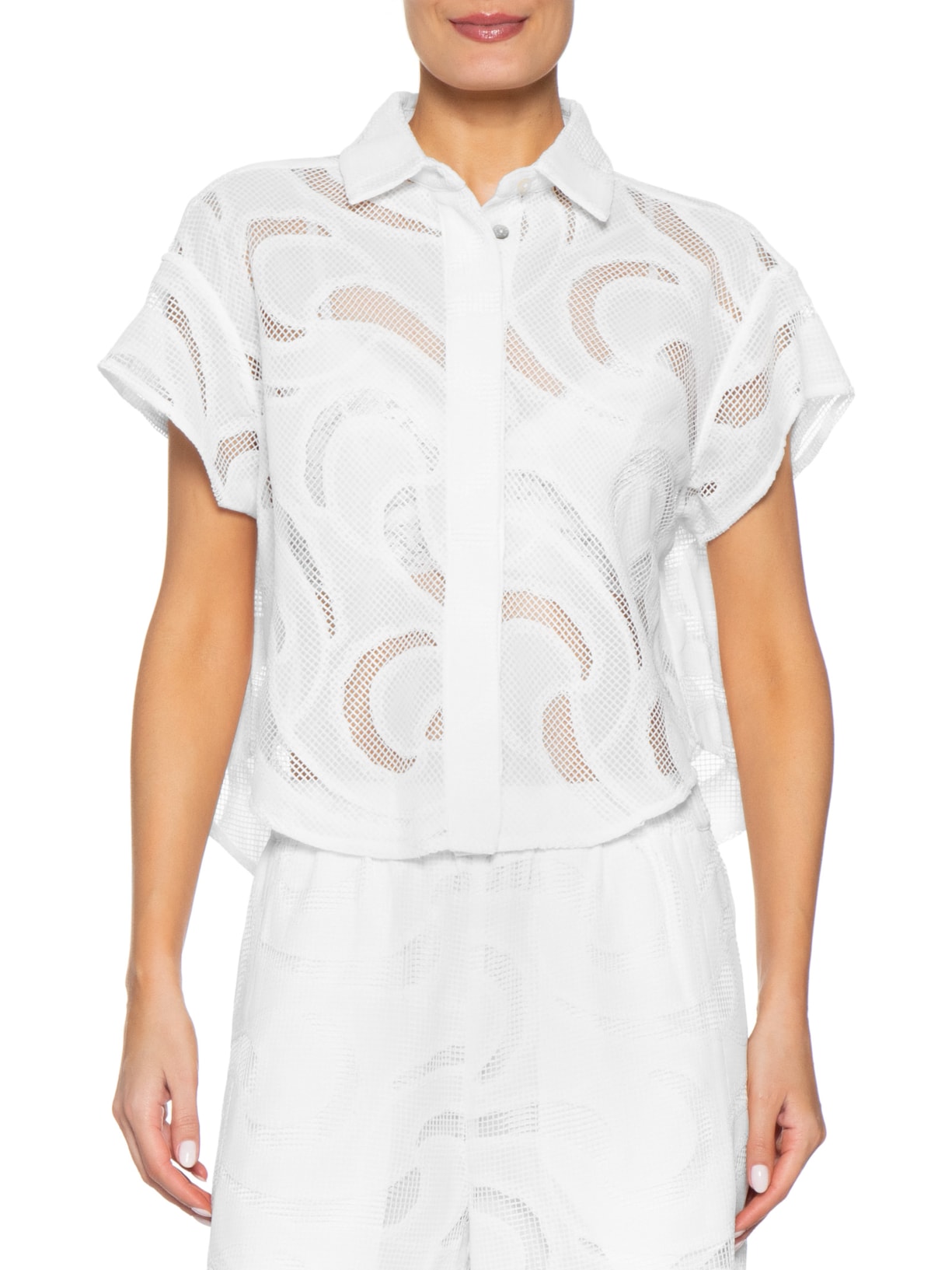 Camisa Feminina Zoe Branco Le Lis