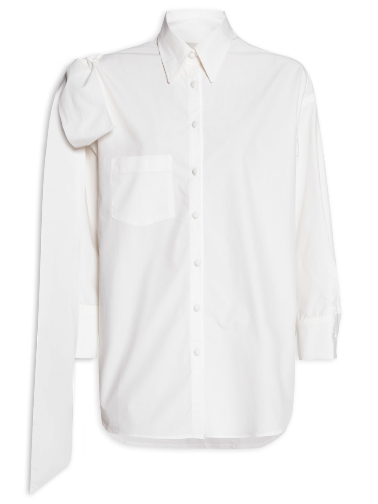 Camisa Feminino Laço - Branco