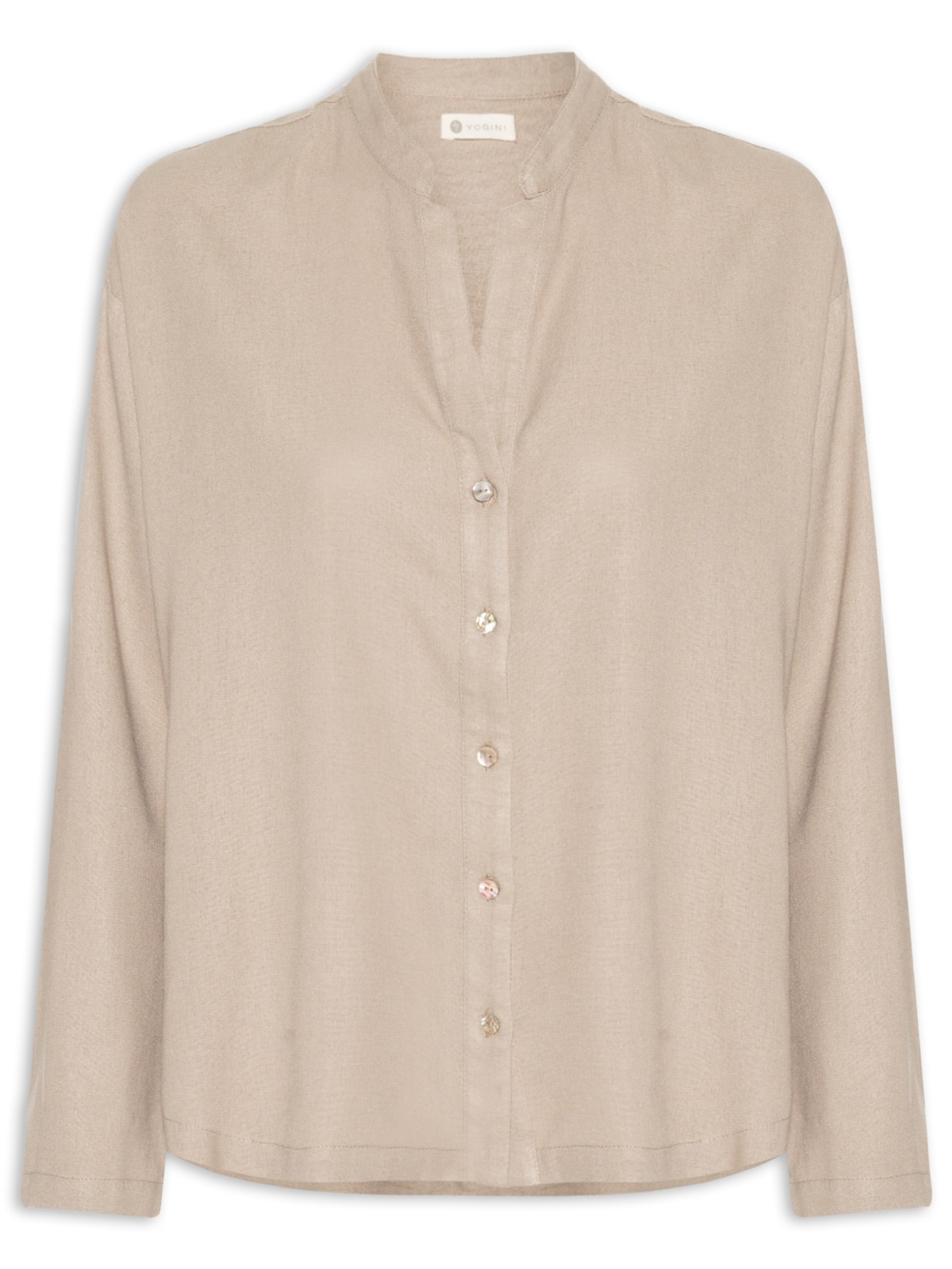 Camisa Fendi Com Linho Marília Yogini