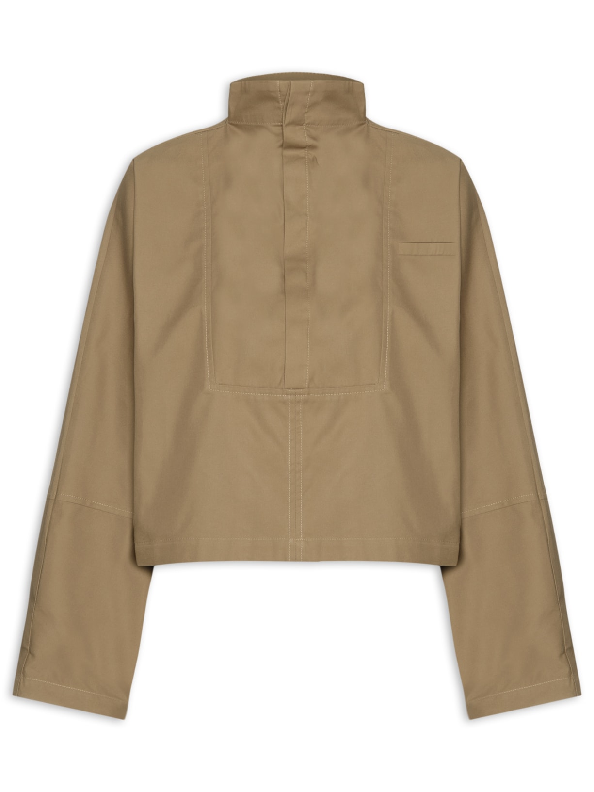 Camisa Folded Feminina - Bege