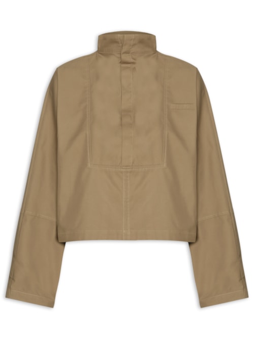 Camisa Folded Feminina - Bege