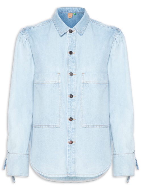 Camisa Jeans - Azul