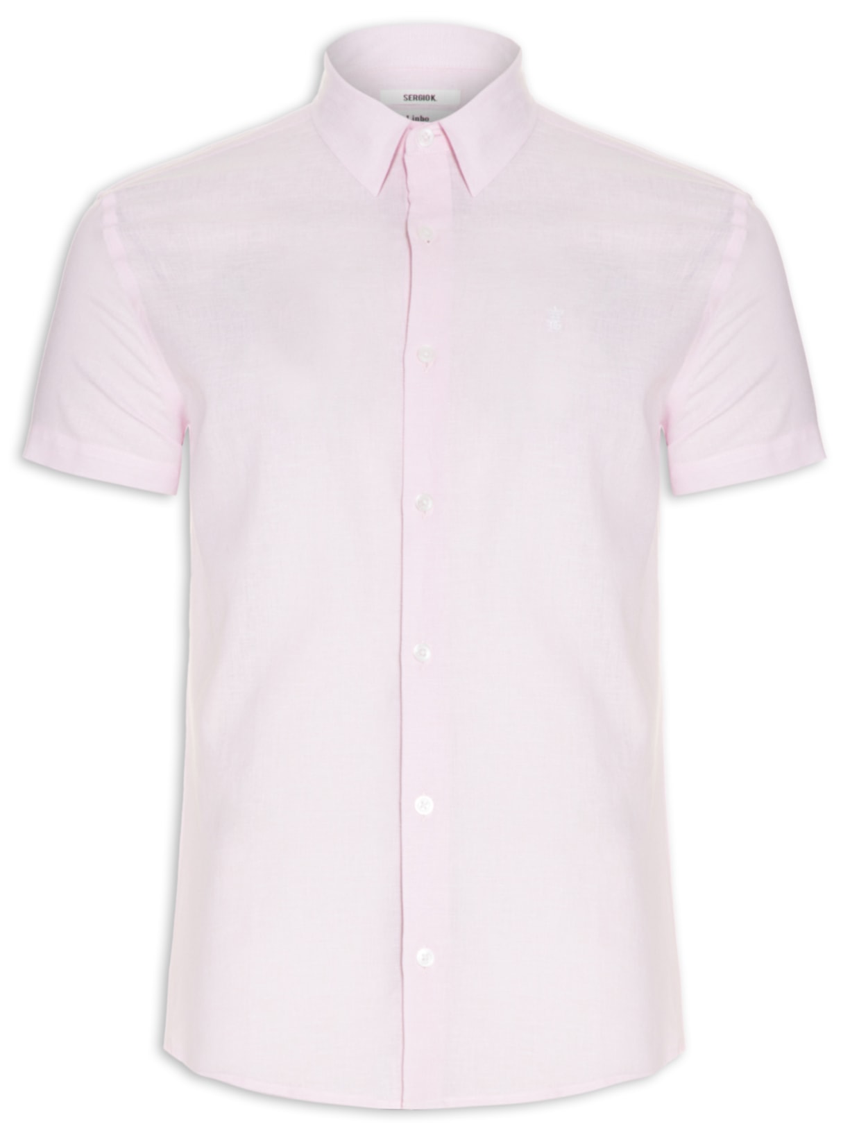 Camisa Linho Casual - Rosa