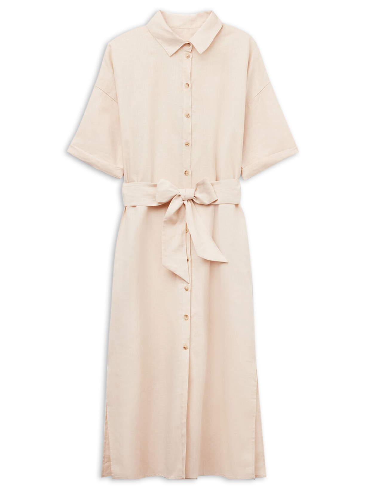 Camisa Longa Em Linho e Algodão Italian Riviera Marfim Intimissimi