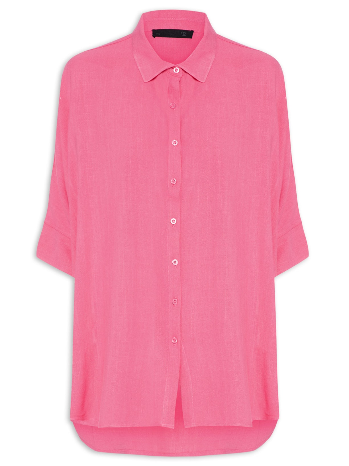 Camisa Manga Longa Feminina - Rosa