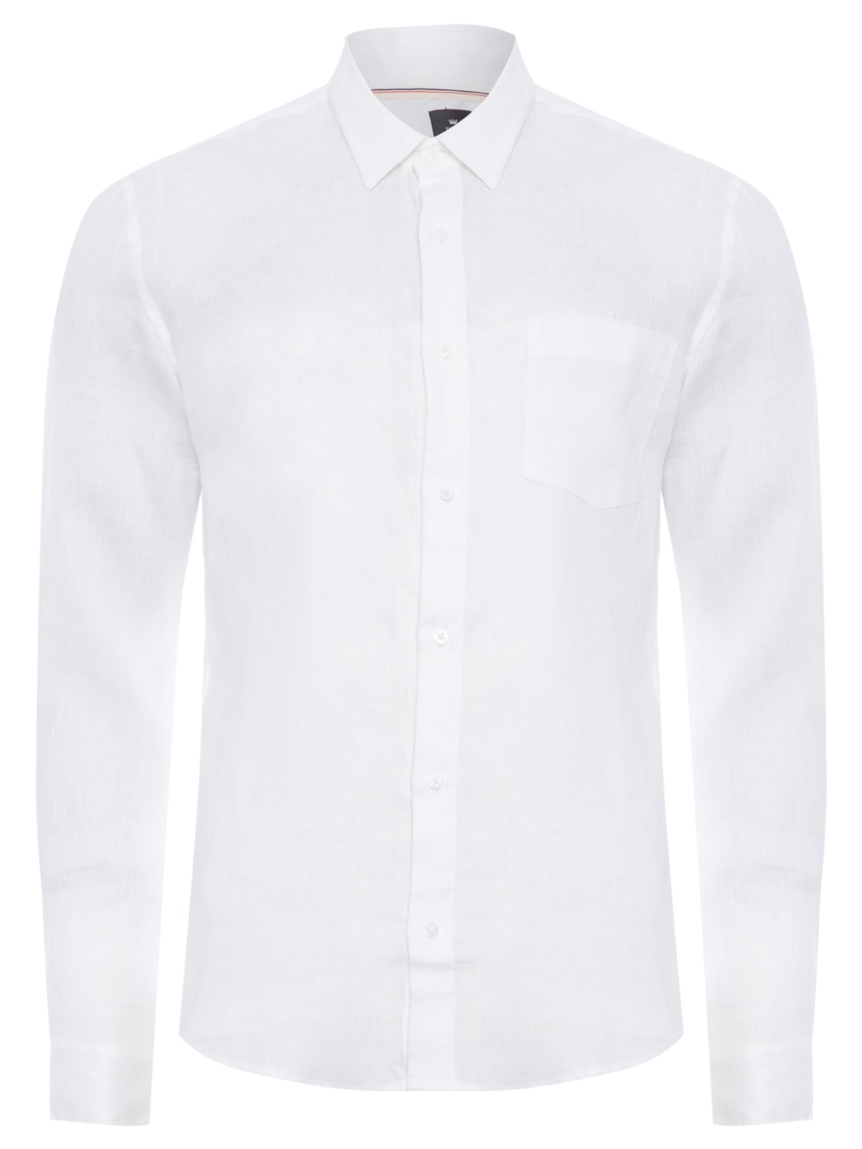 Camisa Masc Classic Linen Ml - Branco