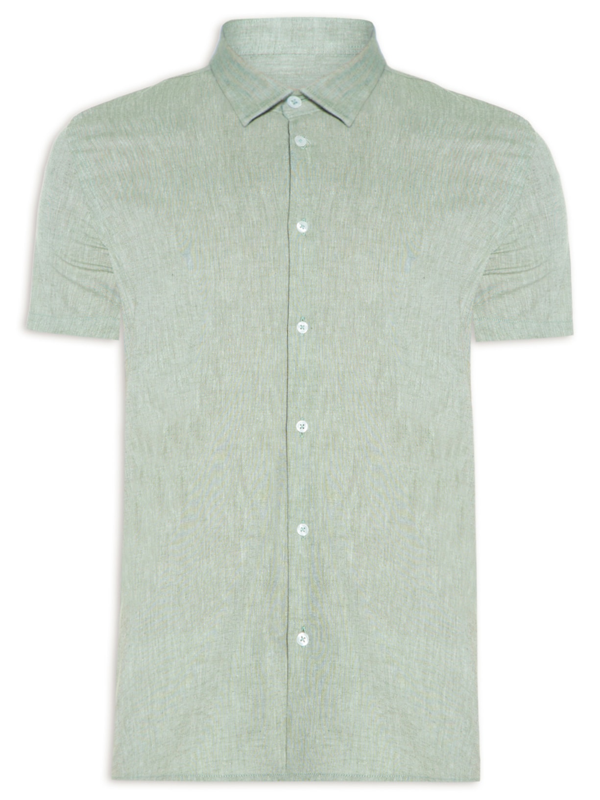 Camisa Masculia Linen - Verde
