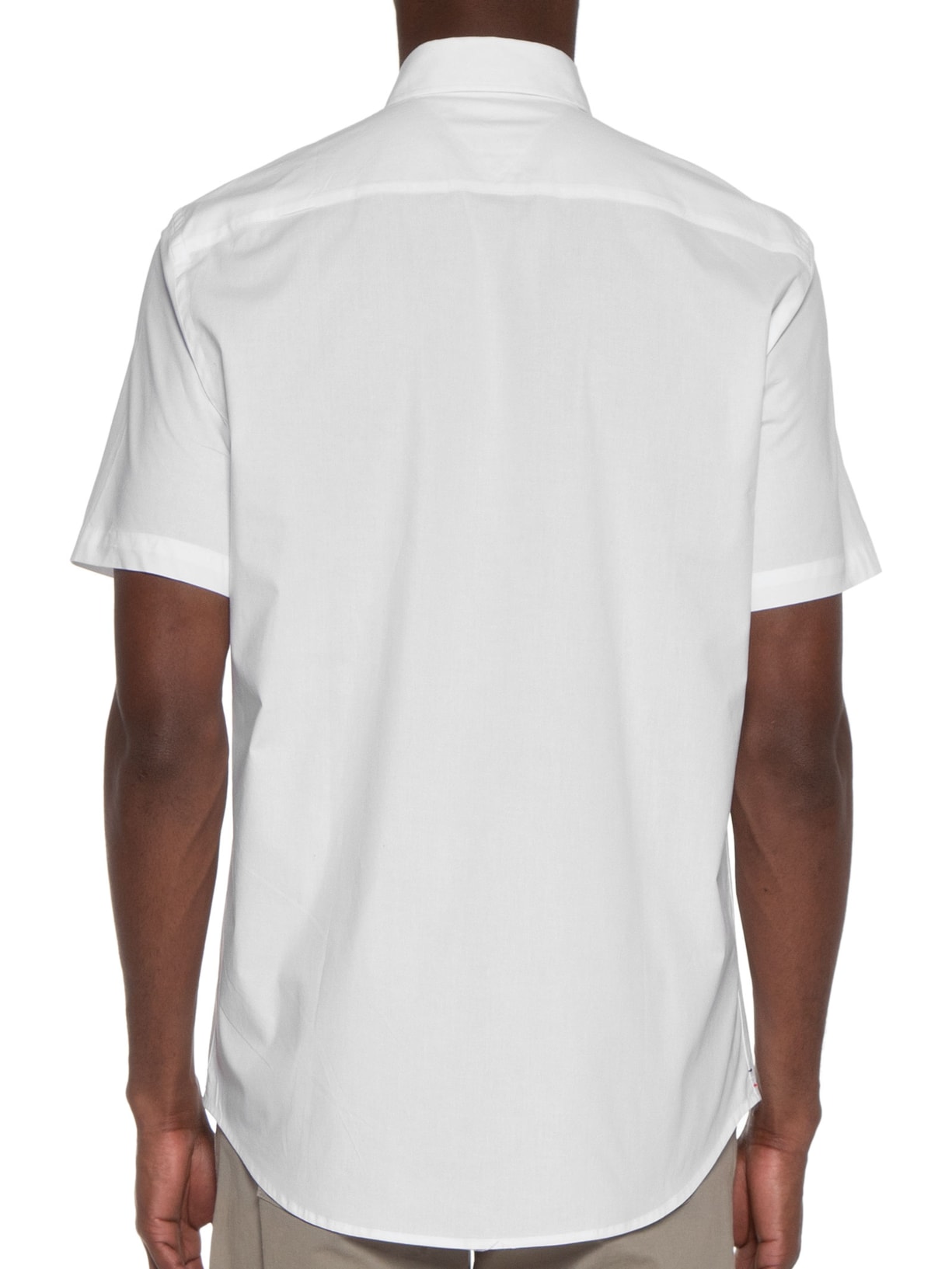 Camisa Masculina AB Classic Poplin Branco Tommy Hilfiger