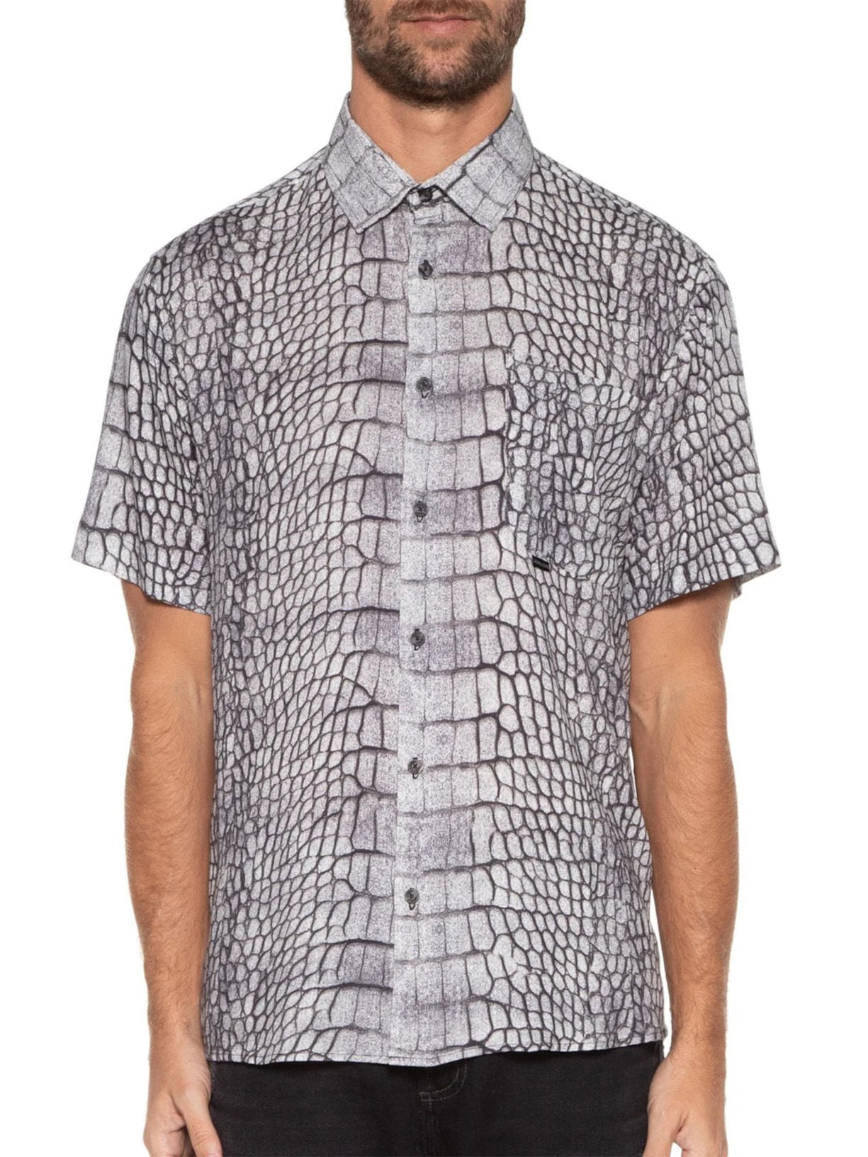 Camisa Masculina Albine Animal Print John John