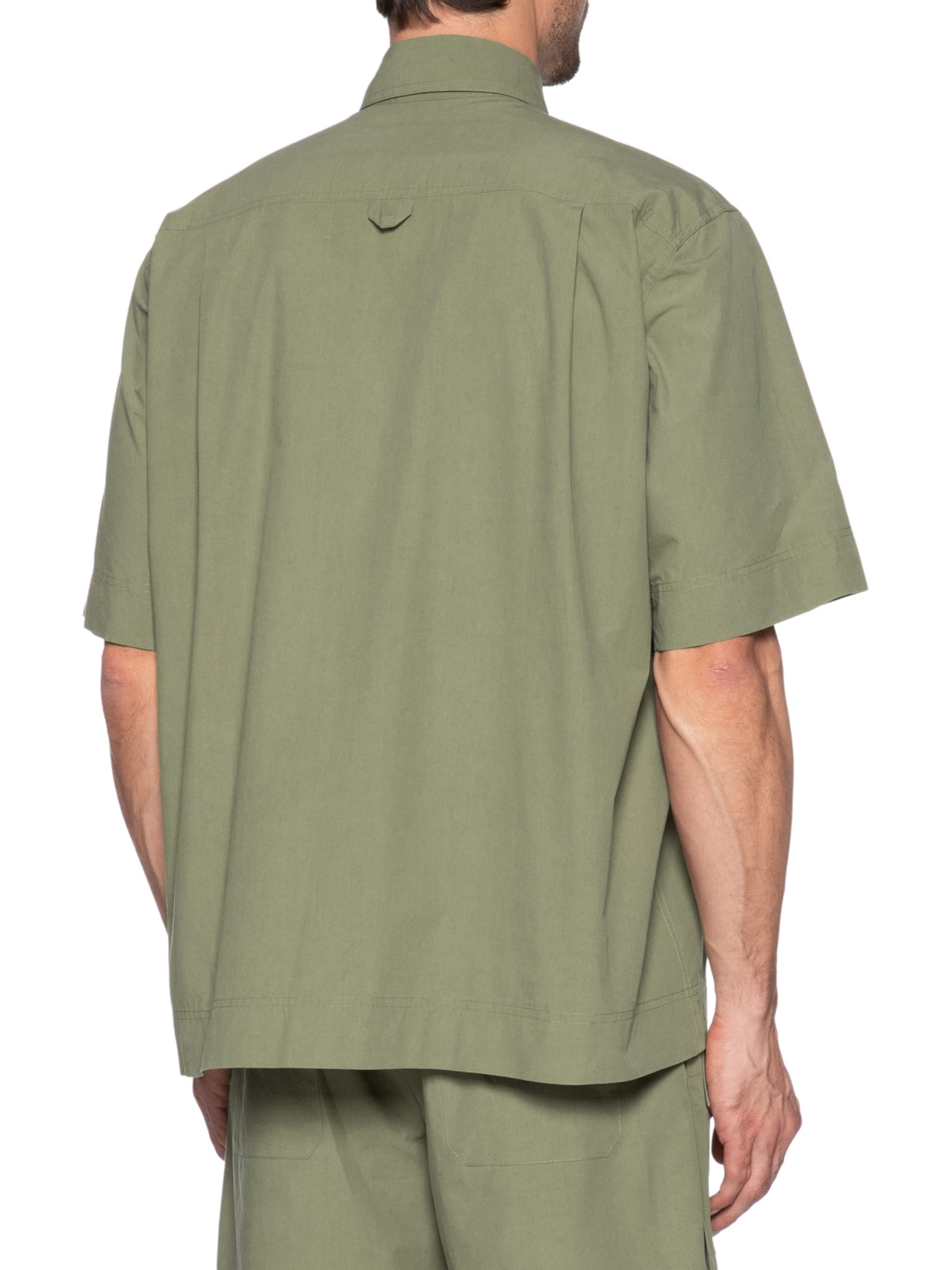 Camisa Masculina Algodão Parka Verde Handred