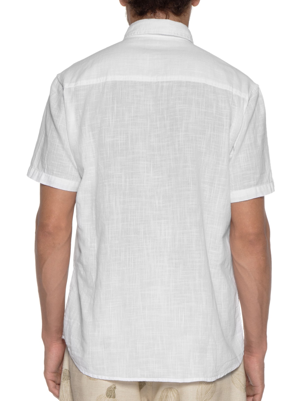 Camisa Masculina Algodão Tinturada Branco Jab