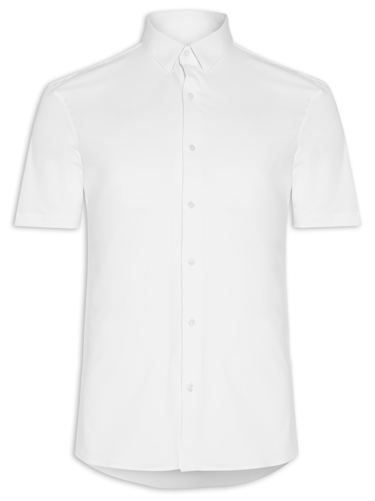 Camisa Masculina Anatomica Lisa - Off White