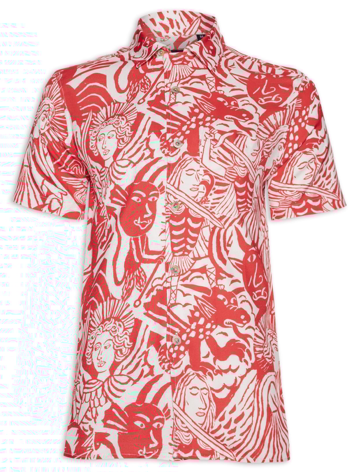 Camisa Masculina Angels & Demons - Vermelho