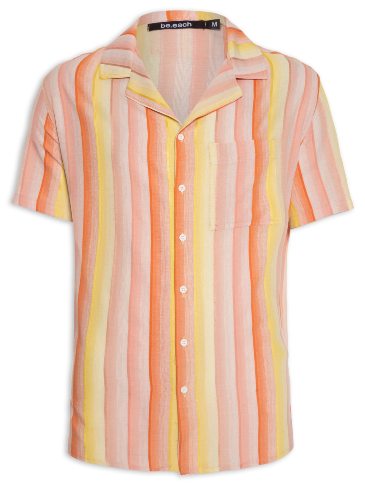 Camisa Masculina Arpoador Forró - Laranja