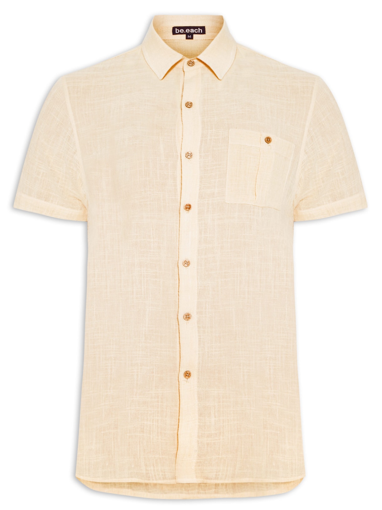 Camisa Masculina Atalaia - Amarelo