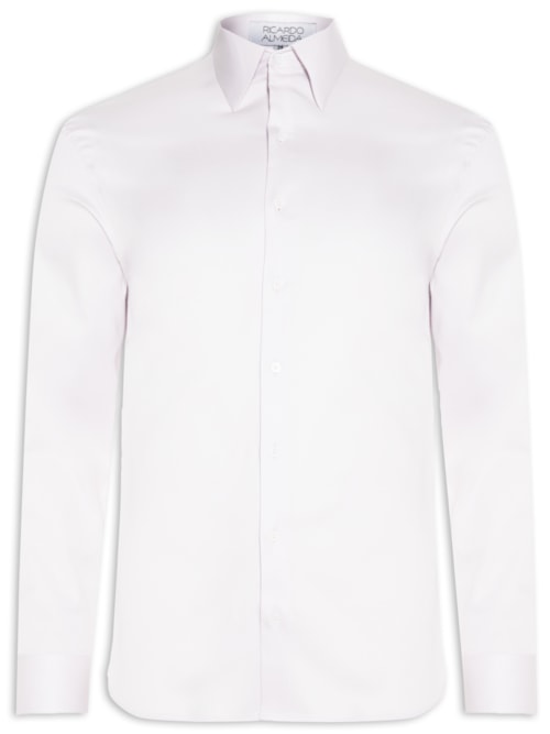 Camisa Masculina Austin Reg Manga Longa - Lilás
