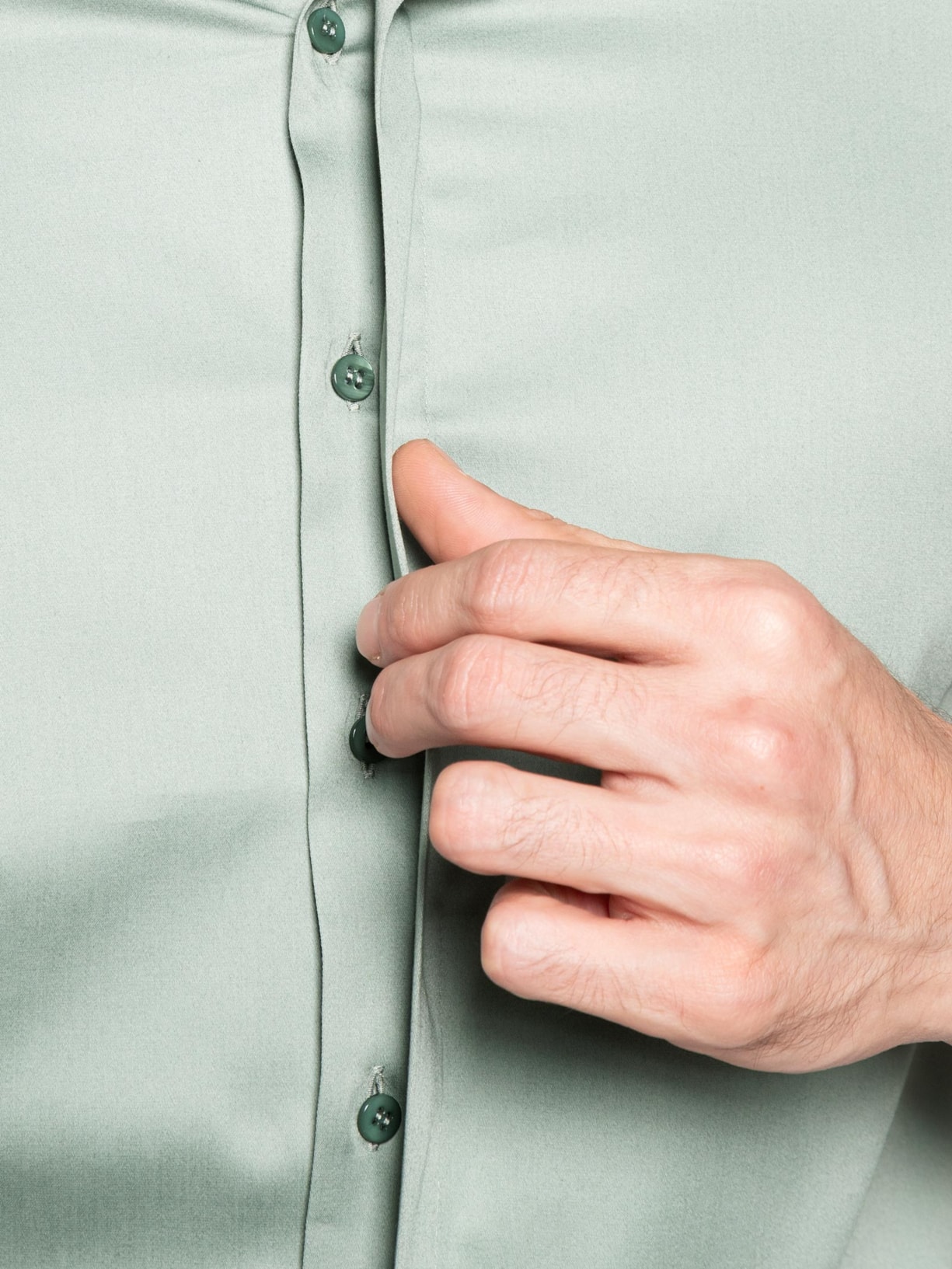 Camisa Masculina Austin Vista Coberta Algodão Pima Verde Ricardo Almeida