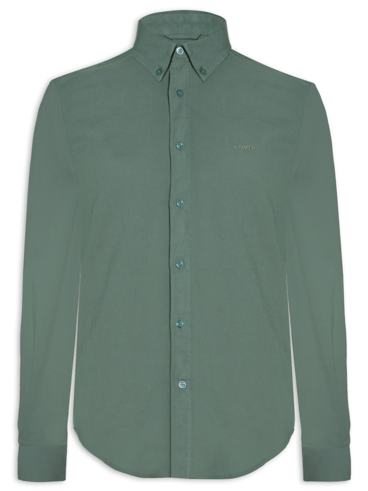 Camisa Masculina Authentic Button Down - Verde