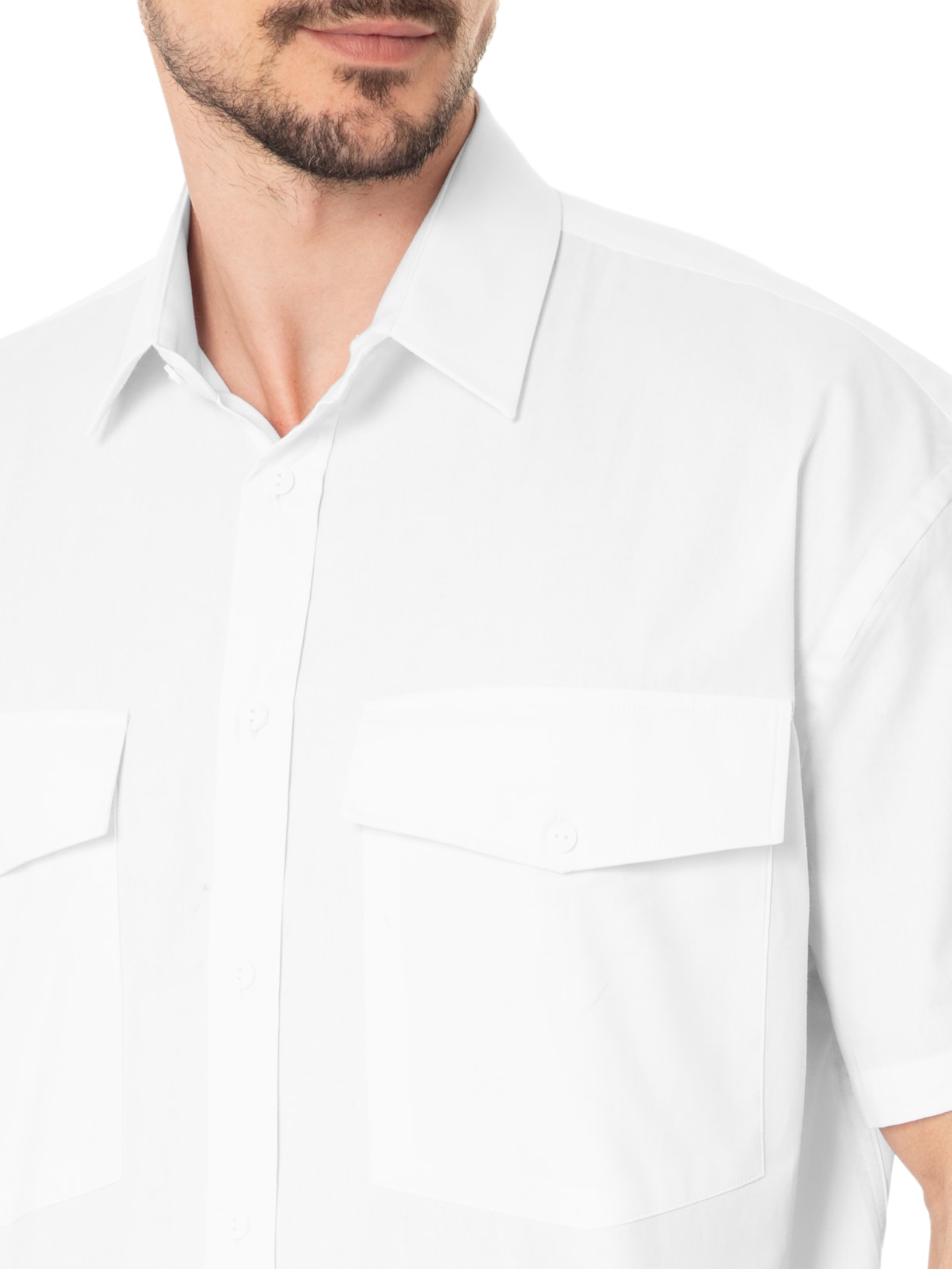 Camisa Masculina Barcelona Branco Forum