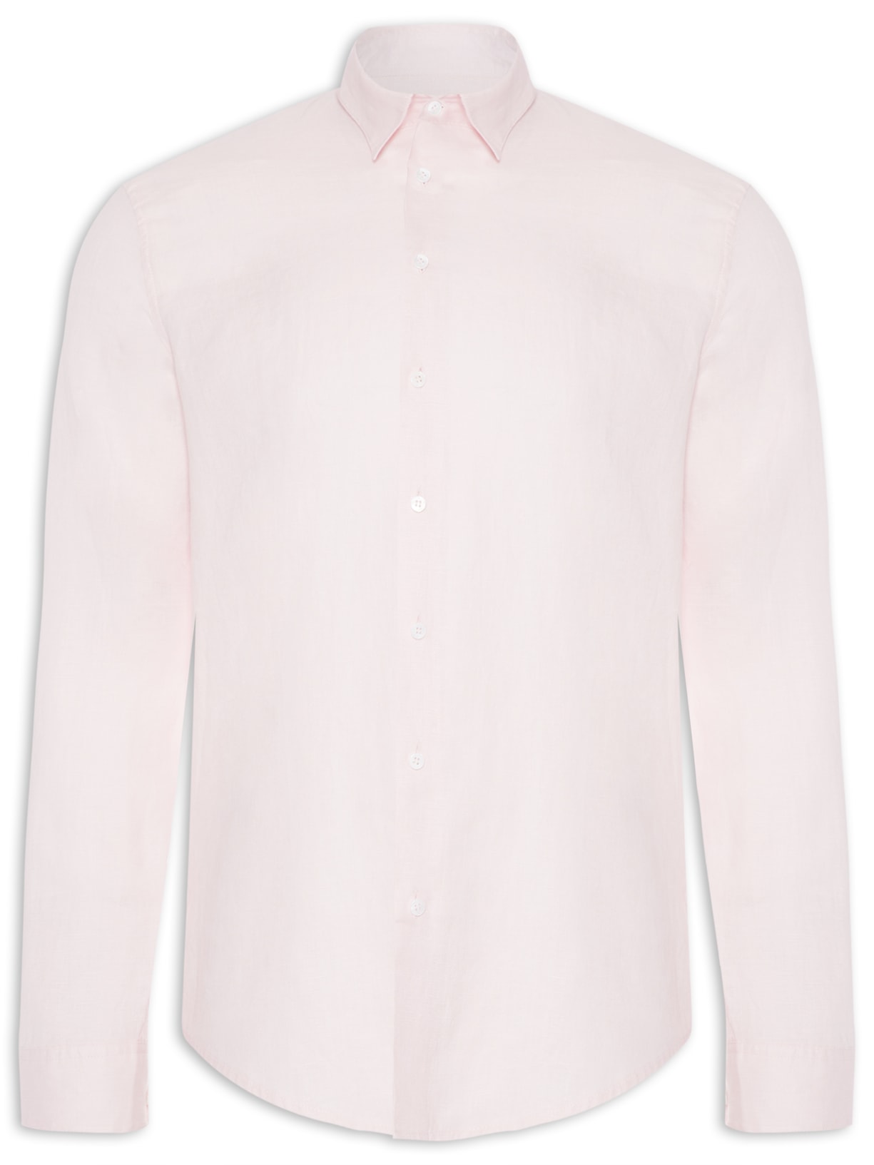 Camisa Masculina Básica - Rosa